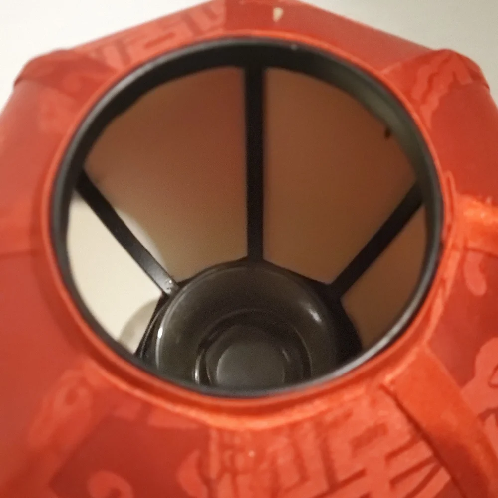 Red Oriental Tea Candle Holdee